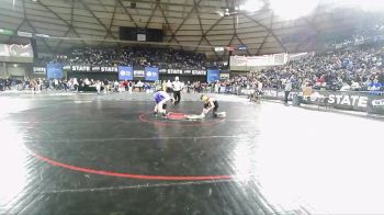 Boys 4A 106 lbs Cons. Round 2 - Darien Prescott, Moses Lake vs Elijah Feduff, Issaquah