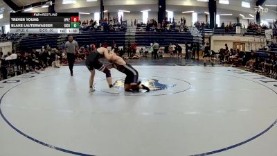 157 lbs 2nd Wrestleback (16 Team) - Blake Lauterwasser, Gilmer County vs Trever Young, Upson Lee