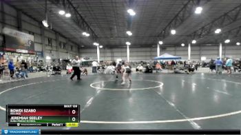 100 lbs Cons. Round 4 - Jeremiah Seeley, Kuna Middle School vs Bowdi Szabo, Kellogg