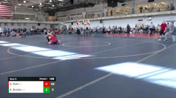 127 lbs Round 1 (6 Team) - Gwen Matt, Ohio Blue vs Kamilah Brooks, Carolina Cross-Face