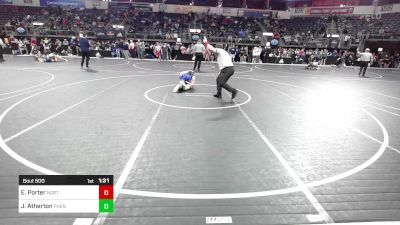 106 lbs Round Of 16 - Eli Porter, Northwest vs Jackson Atherton, Phenom