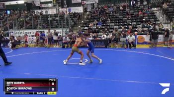 86 lbs 5th Place Match - Rett Huerta, MN vs Boston Burrows, IA