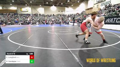 182 lbs Round Of 16 - Cole Langford, Dallas Mat Club vs Ramon Cendejas, Top Dog Wrestling Club