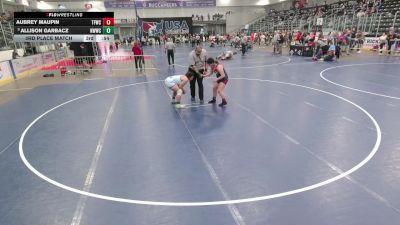 16U Girls - 170 lbs 3rd Place Match - Alexis Penley, West Suburban Girls Wrestling Club vs Tynsley Leonard, Maize Wrestling Club