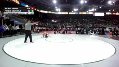 3A 113 lbs Cons. Semi - Tadhg Mclaimtaig, Priest River vs Michael Gahles, Parma