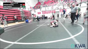 52 lbs Rr Rnd 2 - Stetson Manuel, Blackwell Wrestling Club vs Duke Friddle, Rough Riders