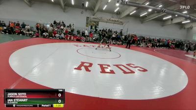 144 lbs Champ. Round 2 - Ian Stewart, Elizabeth vs Jason Soto, Pueblo Centennial