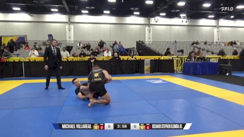 Richard Stephen Slomba Jr. vs Geoffrey Villarreal 2024 World IBJJF Jiu-Jitsu No-Gi Championship