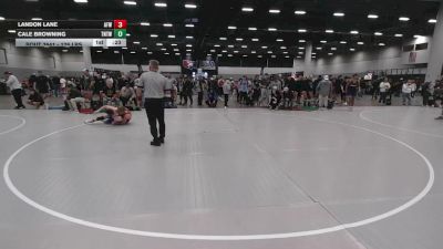 126 lbs Cons. Rd Of 32 - Landon Lane, Angry Fish Wrestling vs Cale Browning, Tough N Technical Wrestling Club (TNTWC)