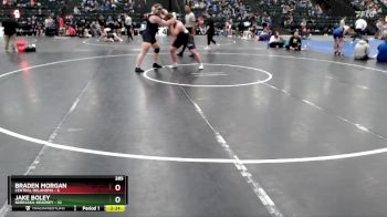 285 lbs Finals (2 Team) - Braden Morgan, Central Oklahoma vs Jake Boley, Nebraska-Kearney