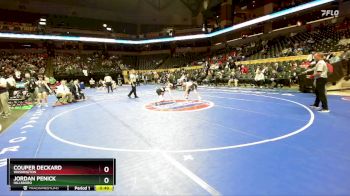 126 Class 3 lbs Cons. Round 3 - Couper Deckard, Washington vs Jordan Penick, Hillsboro