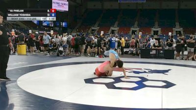 113 lbs Cons. Quarters - RJ Phelan, Florida vs William Yoshida, Texas