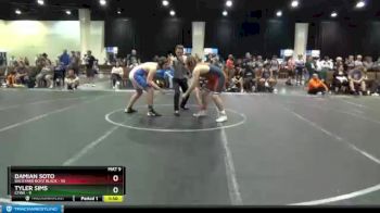 220 lbs Round 1 (8 Team) - Damian Soto, Backyard Boyz Black vs Tyler Sims, CFWA