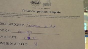 Cornerstone Christian School [Junior High Game Day] 2021 UCA January Virtual Challenge