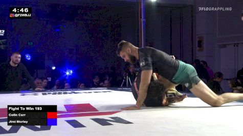 Jimi Morley vs Colin Carr | Fight to Win 193