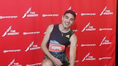 Bryce Hoppel After His 800m Millrose Win