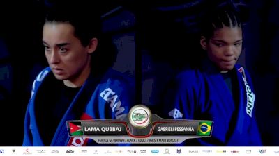 Lama Qubbaj vs Gabi Pessanha 2021 Abu Dhabi World Professional Jiu-Jitsu Championship
