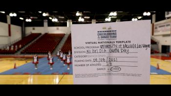 University of Nevada- Las Vegas [Virtual All Girl Division IA Game Day Semi Finals] 2021 UCA & UDA College Cheerleading & Dance Team National Championship
