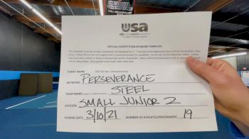 The California All Stars - Ontario - Steel [L2 Junior] 2021 USA All Star Virtual Championships