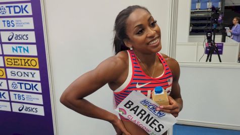 Celera Barnes Moves On To Women's 60m Semis At World Indoors