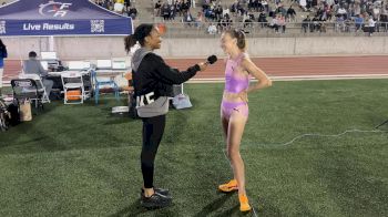 Linden Hall After Capturing the 5000m World Championships Standard and a Big Personal Best