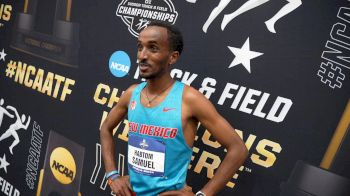 Habtom Samuel After 5000m Win
