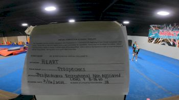 Impact Cheer Elite - Pros [L4 Performance Recreation - 8-18 Years Old (NON)] 2021 Varsity Recreational Virtual Challenge III