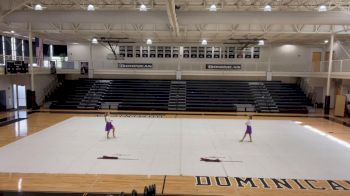 St. Mary's Dominican High School Winter Guard Duet - Queens