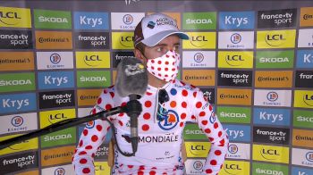 Post Stage: Benoit Cosnefroy Maintains KOM Lead (FRENCH)
