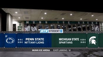 2019 Penn State vs Michigan State | Big Ten Men's Hockey