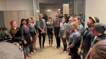 In The Tunnel With Pride of Cincinnati Before Semis