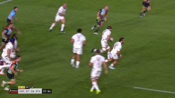 Josh Bayliss with a Defender Beaten vs Harlequins