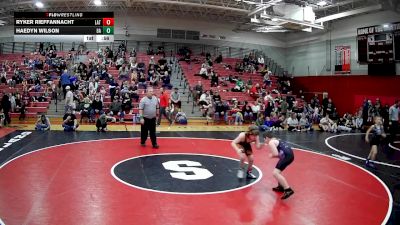 94-103 lbs Round 3 - Ryker Rieffannacht, Latrobe vs Haedyn Wilson, 84 Athletes