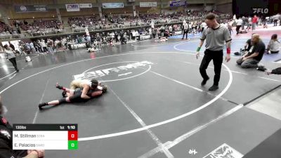 130 lbs Rr Rnd 2 - Mason Stillman, Strasburg Wrestling Club vs Evan Palacios, Garden City WC