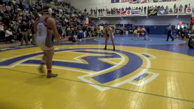 215 lbs Consy 2 - Michael Riccio, Altoona vs Geno Calgaro, Canon-McMillan