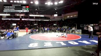 120 lbs Champ. Round 2 - Zayne Martin, Ridgefield vs Xzavier Garza, Wapato