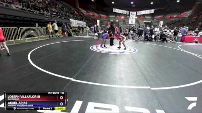 93 lbs Cons. Round 3 - Joseph Villaflor Iii, California vs Akxel Arias, Madera Wrestling Club