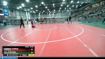 55-55 lbs Round 1 - Andrew Campos, Washington vs Rya McIntosh, Orofino Youth Wrestling