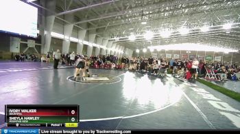 130 lbs Cons. Semi - Sheyla Hawley, Mountain View vs Ivory Walker, Bountiful