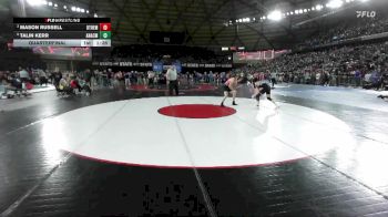Boys 2A 132 lbs Quarterfinal - Mason Russell, Othello vs Talin Kerr, Anacortes