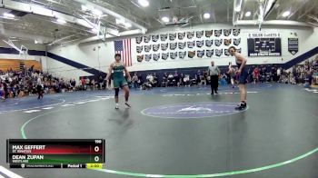 190 lbs Champ. Round 2 - Dean Zupan, WestLake vs Max Geffert, St. Ignatius