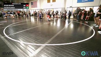 126 lbs Quarterfinal - Rylee Sexton, Berryhill Wrestling Club vs Lillian Klarich, Sperry Wrestling Club