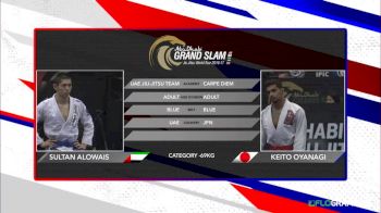 Sultan Alowais vs. Keito Oyanagi 2016 Tokyo Grand Slam