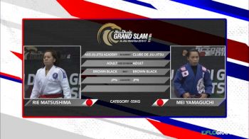 Rie Matsushima Vs. Mei Yamaguchi 2016 Tokyo Grand Slam