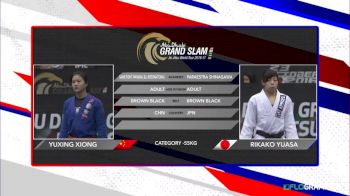 Yuxing Xiong Vs. Rikako Yuasa 2016 Tokyo Grand Slam