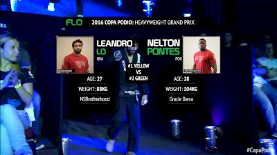 Leandro Lo vs Nelton Pontes Semi-Final Copa Podio 2016 Heavyweight Grand Prix