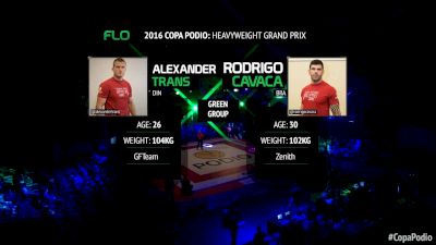 Alexander Trans vs Rodrigo Cavaca Copa Podio 2016 Heavyweight Grand Prix