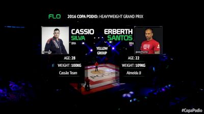 Erberth Santos vs Cassio Francis Copa Podio 2016 Heavyweight Grand Prix