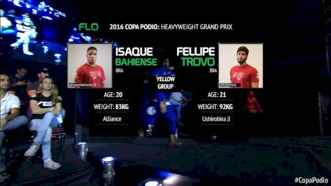 Fellipe Trovo vs Isaque Bahiense Copa Podio 2016 Heavyweight Grand Prix