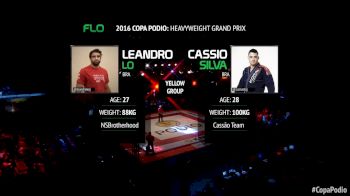 Leandro Lo vs Cassio Francis Copa Podio 2016 Heavyweight Grand Prix